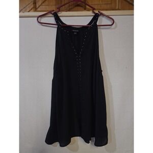 Black Torrrd Women's Size 0  Or Size 12/14 Sleeveless Blouse